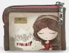 Anekke Muse barna-piros női pénztárca 12 x 9 x 3 cm