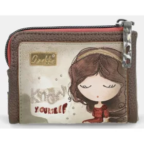 Anekke Muse barna-piros női pénztárca 12 x 9 x 3 cm