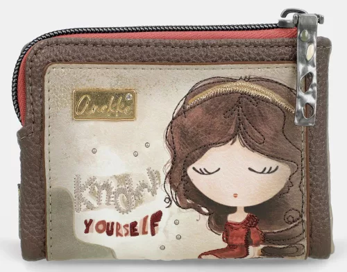 Anekke Muse barna-piros női pénztárca 12 x 9 x 3 cm