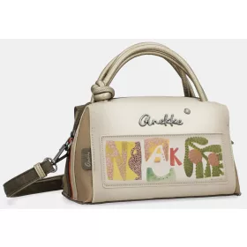   Anekke Amphora bézs-khaki női kézitáska vállpánttal 28 x 17 x 13 cm
