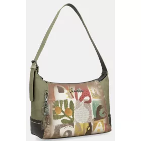 Anekke Amphora oliva-barna női válltáska 36 x 23 x 13 cm