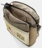 Anekke Amphora khaki-barna női oldaltáska, crossbody 30 x 26 x 10 cm