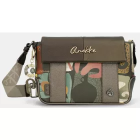   Anekke Amphora bronz-khaki női válltáska, crossbody 31 x 20 x 11 cm