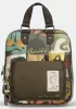 Anekke Amphora khaki-barna női hátizsák, hátitáska 31 x 28 x 10 cm