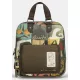 Anekke Amphora khaki-barna női hátizsák, hátitáska 31 x 28 x 10 cm
