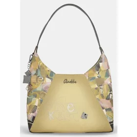 Anekke Bloom oliva-krém női válltáska 29 x 29 x 13 cm