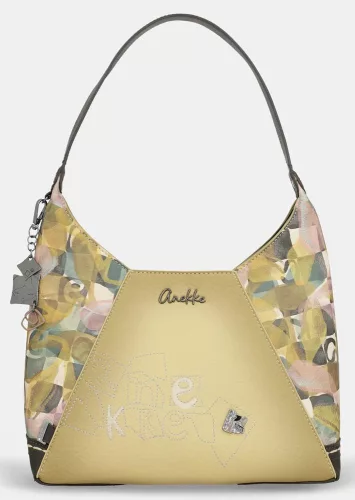 Anekke Bloom oliva-krém női válltáska 29 x 29 x 13 cm
