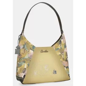 Anekke Bloom oliva-krém női válltáska 29 x 29 x 13 cm