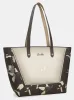 Anekke Bloom sötétbarna-bézs női válltáska, shopper 47 x 30 x 15 cm