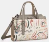 Anekke Olympia bézs-multikolor női kézitáska vállpánttal 28 x 23 x 12 cm