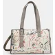 Anekke Olympia bézs-multikolor női válltáska, crossbody 39 x 23 x 10 cm