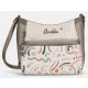 Anekke Olympia bézs-multikolor női válltáska, crossbody 32 x 27 x 13 cm