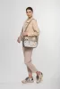 Anekke Olympia bézs-multikolor női válltáska, crossbody 32 x 27 x 13 cm