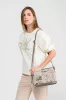 Anekke Olympia bézs-mogyoróbarna női válltáska, crossbody 31 x 20 x 12 cm