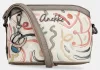 Anekke Olympia bézs-multikolor női válltáska, crossbody 27 x 17 x 11 cm