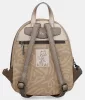 Anekke Olympia bézs-mogyoróbarna női hátizsák, hátitáska 30 x 26 x 10 cm