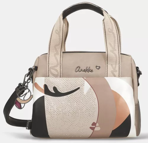 Anekke Eikon bézs női kézitáska vállpánttal 28 x 23 x 14 cm