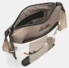 Anekke Eikon mogyoró-bézs női oldaltáska, crossbody 28 x 28 x 13 cm