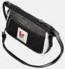 Anekke Eikon fekete-fehér válltáska, crossbody 24 x 16 x 4 cm