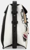 Anekke Eikon fekete-fehér válltáska, crossbody 27 x 18 x 8 cm