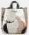 Anekke Eikon krém-mogyoró női kézitáska, hátizsák, 31 x 30 x 10 cm