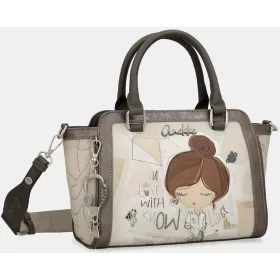   Anekke Sophia krém-bronz női kézitáska vállpánttal 28 x 20 x 12 cm