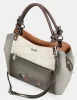 Anekke Sophia szürke-barna női kézitáska vállpánttal 40 x 28 x 16 cm