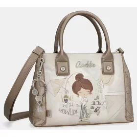   Anekke Sophia krém-bronz női kézitáska vállpánttal 31 x 20 x 11 cm