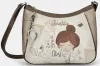Anekke Sophia krém-bronz női válltáska, crossbody 30 x 23 x 11 cm