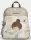 Anekke Sophia bézs-barna női hátizsák, hátitáska 31 x 28 x 8 cm