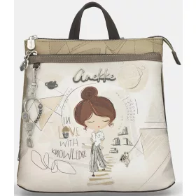   Anekke Sophia krém-bronz női hátizsák, hátitáska 29 x 28 x 12 cm