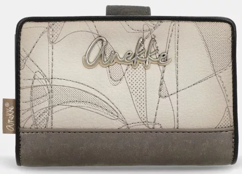 Anekke Auralis krém-barna női pénztárca RFID 14 x 10 x 4 cm