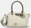 Anekke Gaia krém-mogyoró női kézitáska vállpánttal 29 x 20 x 12 cm