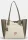 Anekke Gaia krém-bronz női válltáska, shopper 28 x 26 x 12 cm