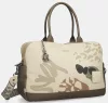 Anekke Gaia nagy méretű krém női kézitáska, válltáska 50 x 30 x 20 cm