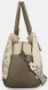 Anekke Gaia nagy méretű krém női kézitáska, válltáska 50 x 30 x 20 cm