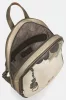 Anekke Gaia bézs-khaki női hátizsák, hátitáska 30 x 24 x 10 cm
