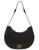 Karl Lagerfeld fekete női bőr válltáska