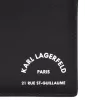 Karl Lagerfeld Daily fekete férfi pénztárca, kártyatartó