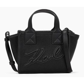 Karl Lagerfeld fekete női kézitáska, crossbody