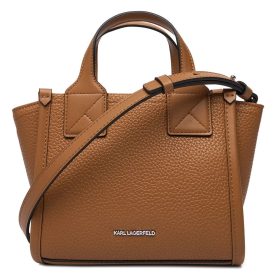 Karl Lagerfeld konyakbarna női kézitáska, crossbody