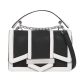 Karl Lagerfeld NOVA fekete-fehér női bőr kézitáska, crossbody