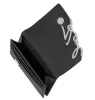 Karl Lagerfeld fekete női valódi bőr pénztárca 12 x 8 cm