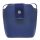 Ága Hengl Hanga kék színű női bőr táska 19 x 21 cm.