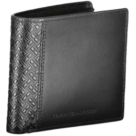 Tommy Hilfiger fekete férfi bőr pénztárca 12 x 10 x 2 cm
