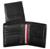 Tommy Hilfiger fekete férfi bőr pénztárca 12 x 10 cm