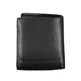 Tommy Hilfiger fekete férfi bőr pénztárca 11 x 9 x 3 cm