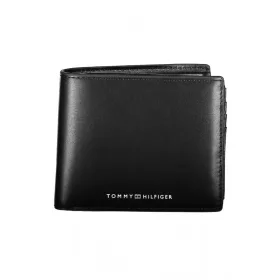 Tommy Hilfiger fekete férfi bőr pénztárca 12 x 10 x 3 cm