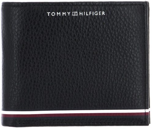 Tommy Hilfiger fekete férfi bőr pénztárca 12 x 10 cm