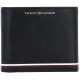 Tommy Hilfiger fekete férfi bőr pénztárca 12 x 10 cm